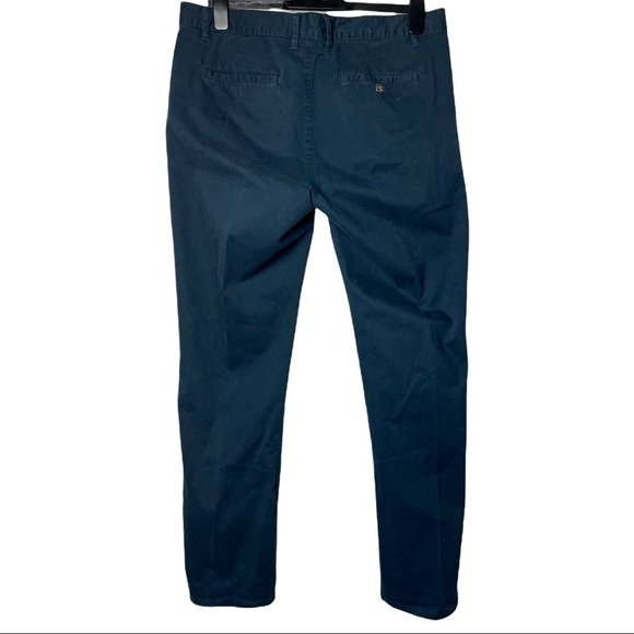 𝅺rwh 14 TAILORED COMFORT Men’s trousers pants in Navy 34x32 - Picture 2 of 4